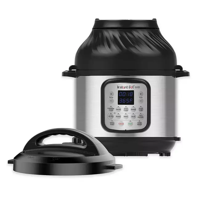 Instant Pot® Duo Crisp™ + 6 qt. Air Fryer in Stainless Steel/Black