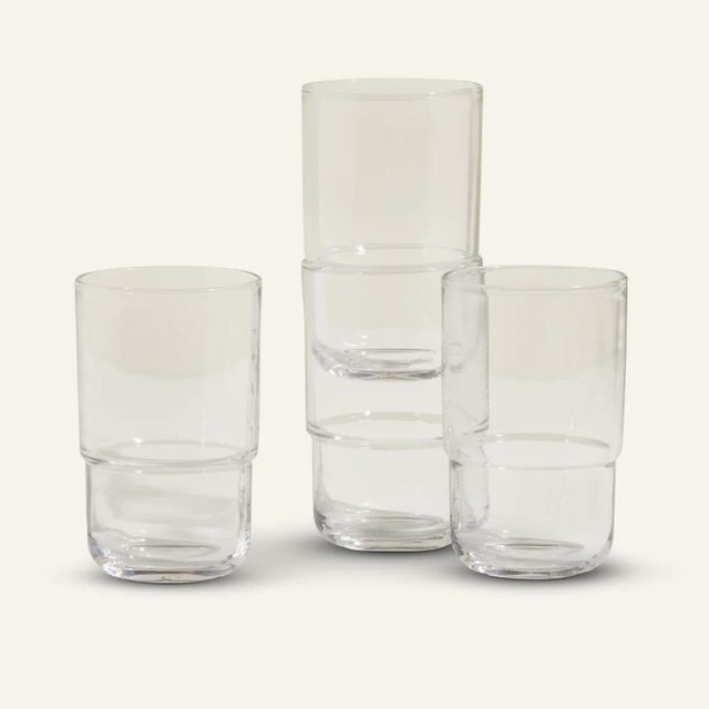 Tall Night + Day Glasses set of Four