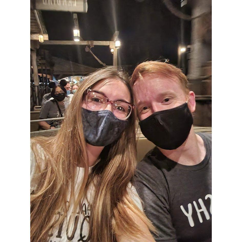 Our first trip to Disneyland together!