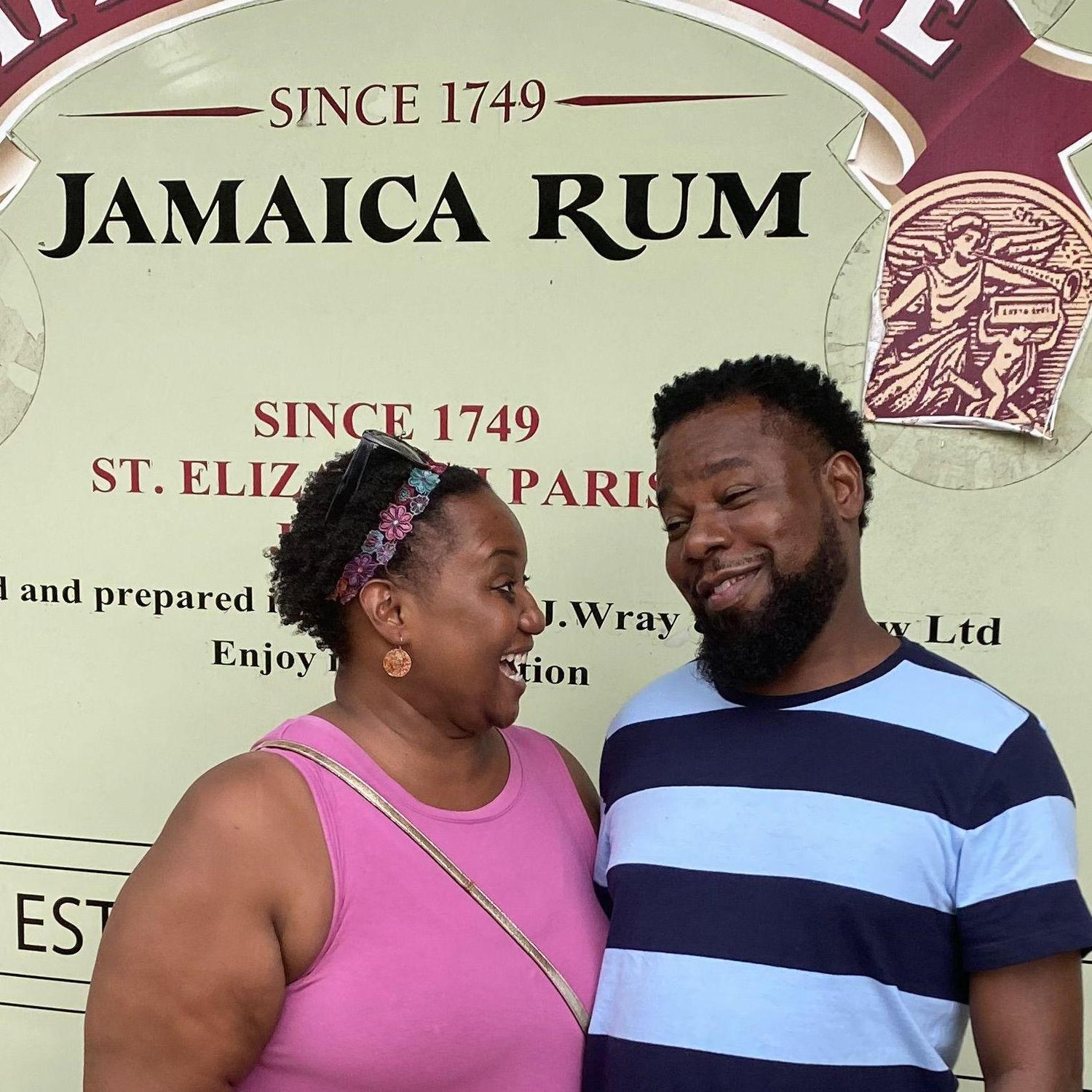 We still finding ways to crack each other up at least once a day!