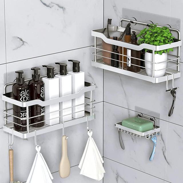  Carwiner Shower Shelf Deep Caddy 5-Pack basket with