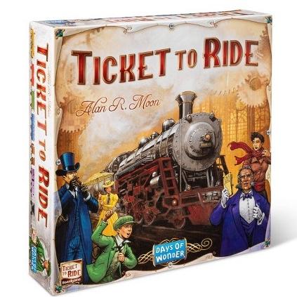 Ticket to Ride Board Game | Family Board Game | Board Game for Adults and Family | Train Game | Ages 8+ | For 2 to 5 players | Average Playtime 30-60 minutes | Made by Days of Wonder