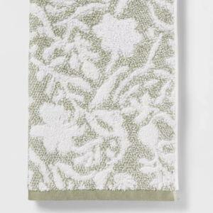 Performance Plus Hand Towel - Threshold™ (For Color, choose "Light Green Floral")