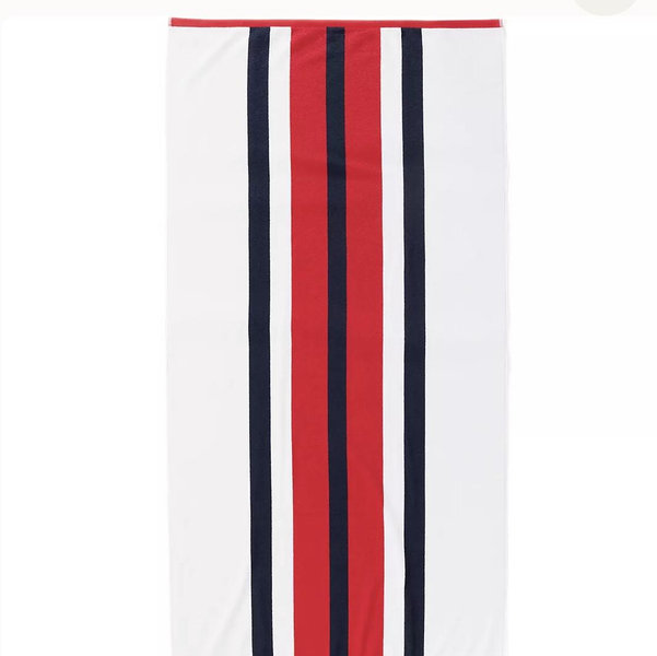 Rugby Stripe Beach Towel