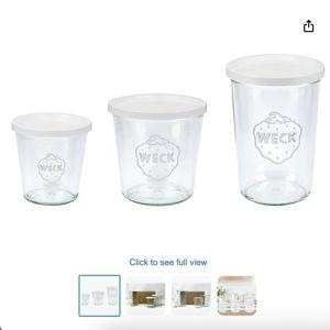 Weck Mold Jar Combo Packs