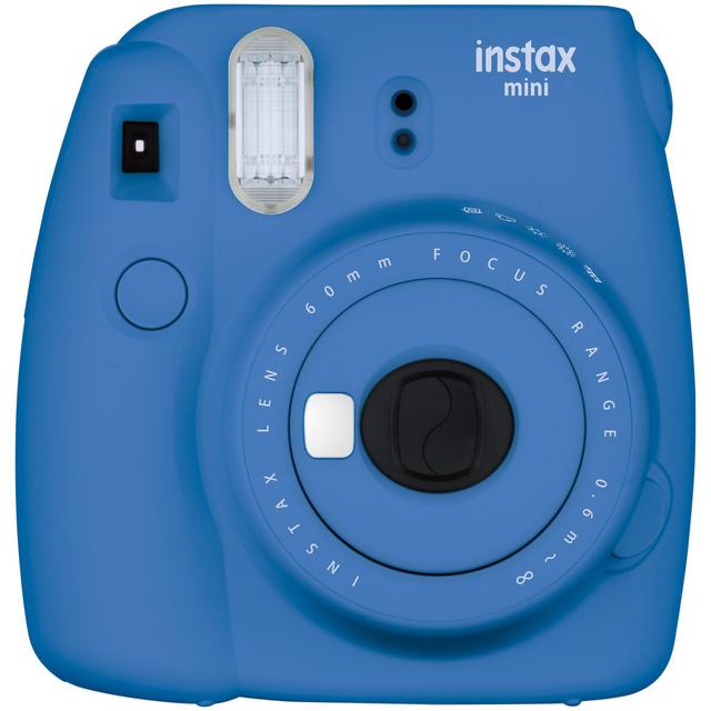 Fujifilm Instax Mini 9 Instant Camera - Cobalt Blue