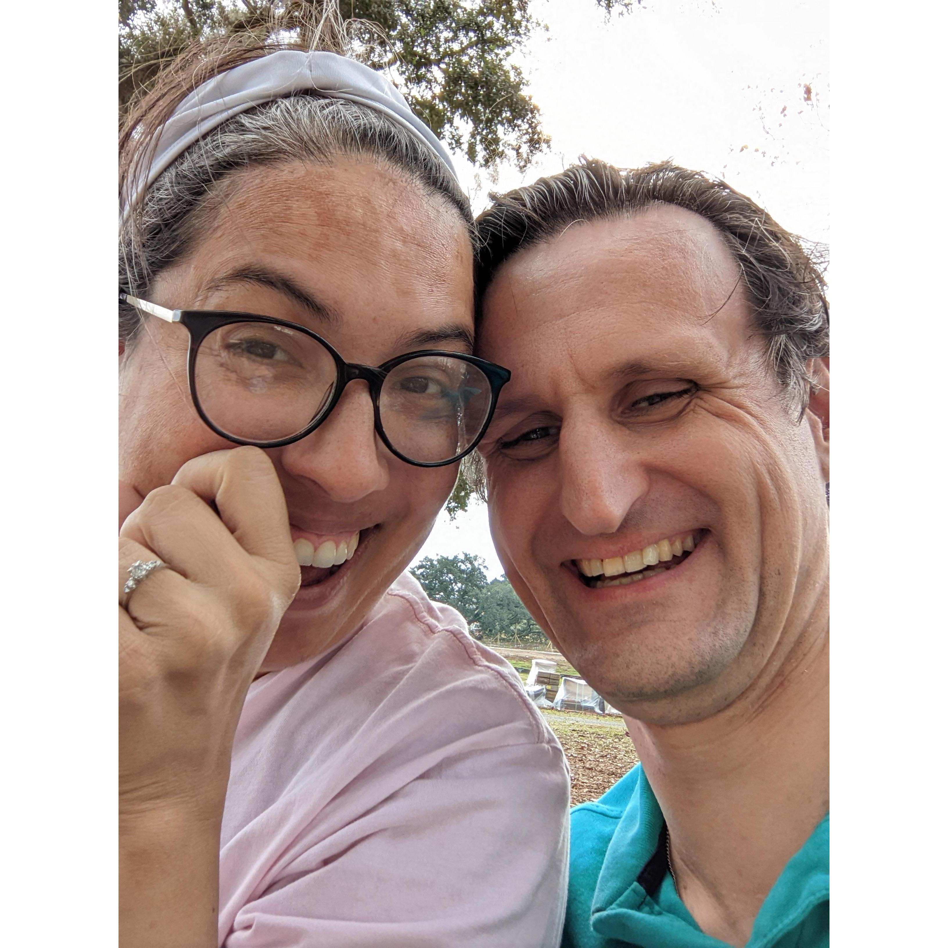 January 9th proposal! She had not a clue.