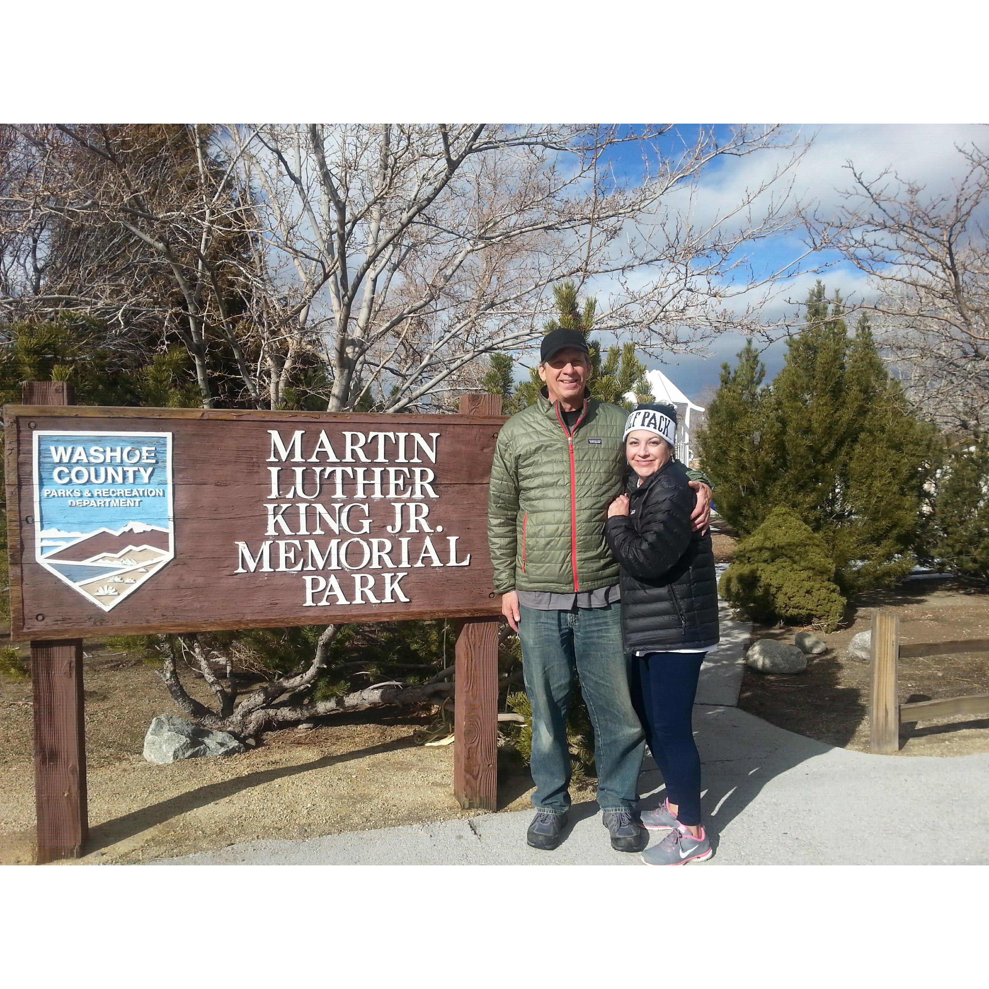 We are all about my community! Park Clean up!