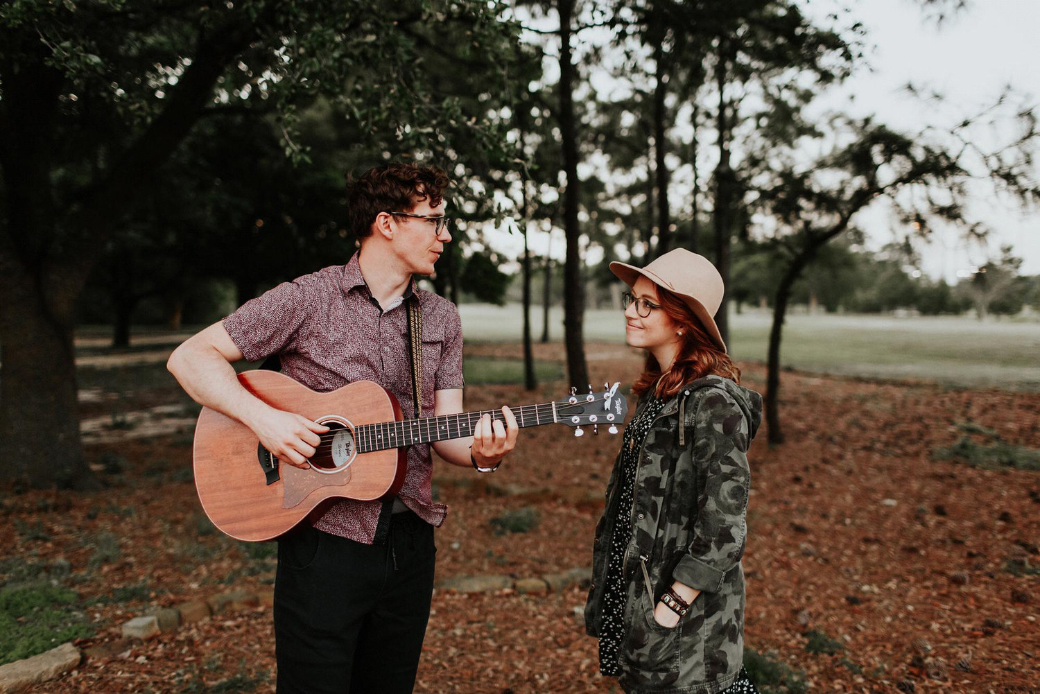 Wooded serenades and soft smiles captured by our friend Elissa Voss