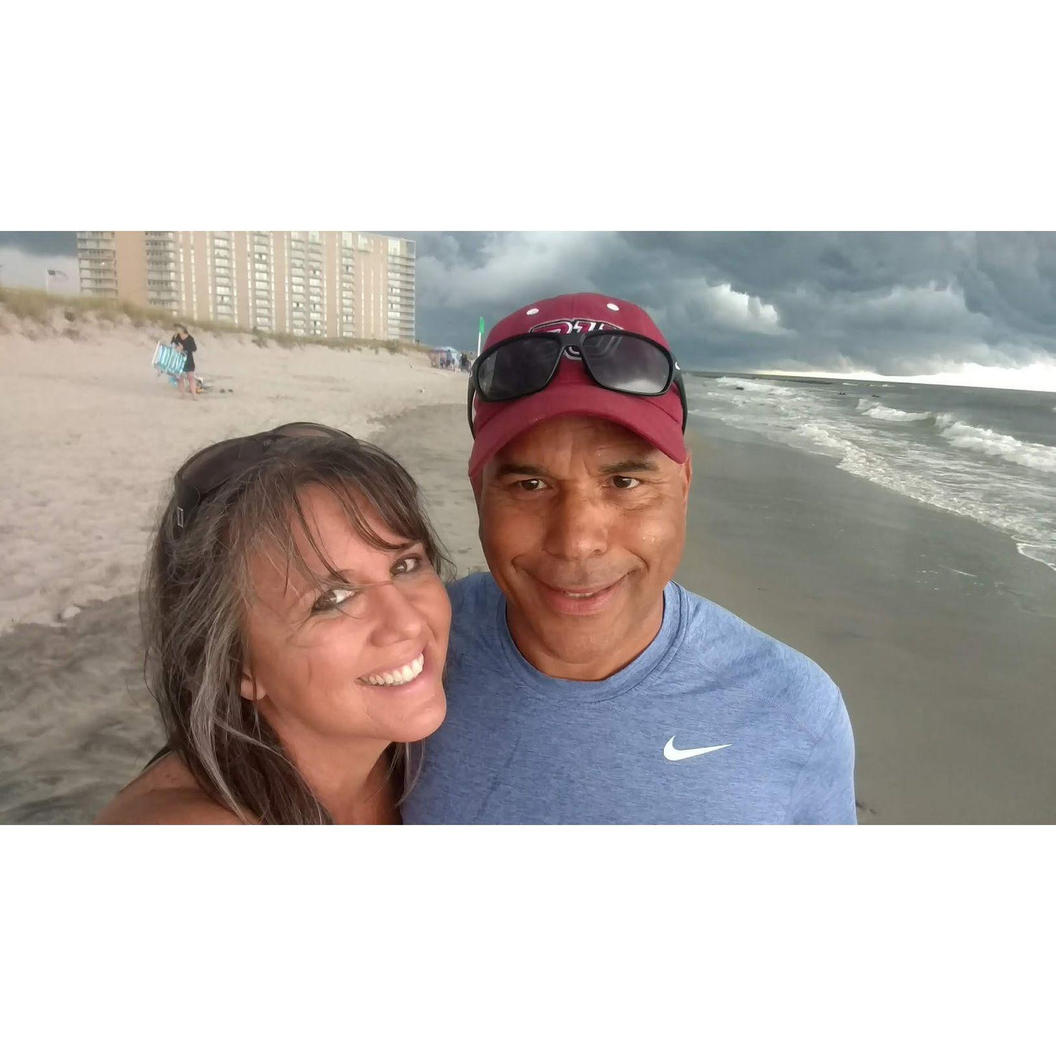 Storm rolling in OCNJ.