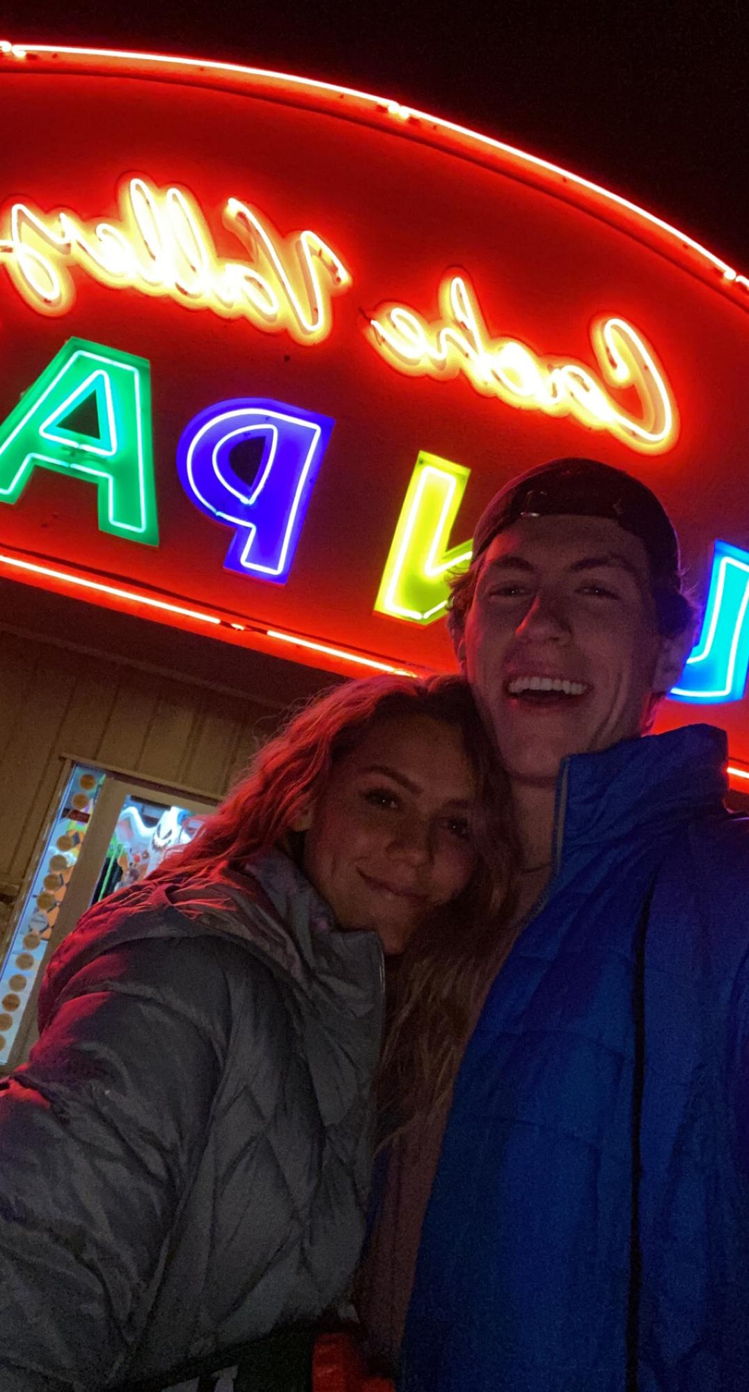 Revisiting where we had our first date!