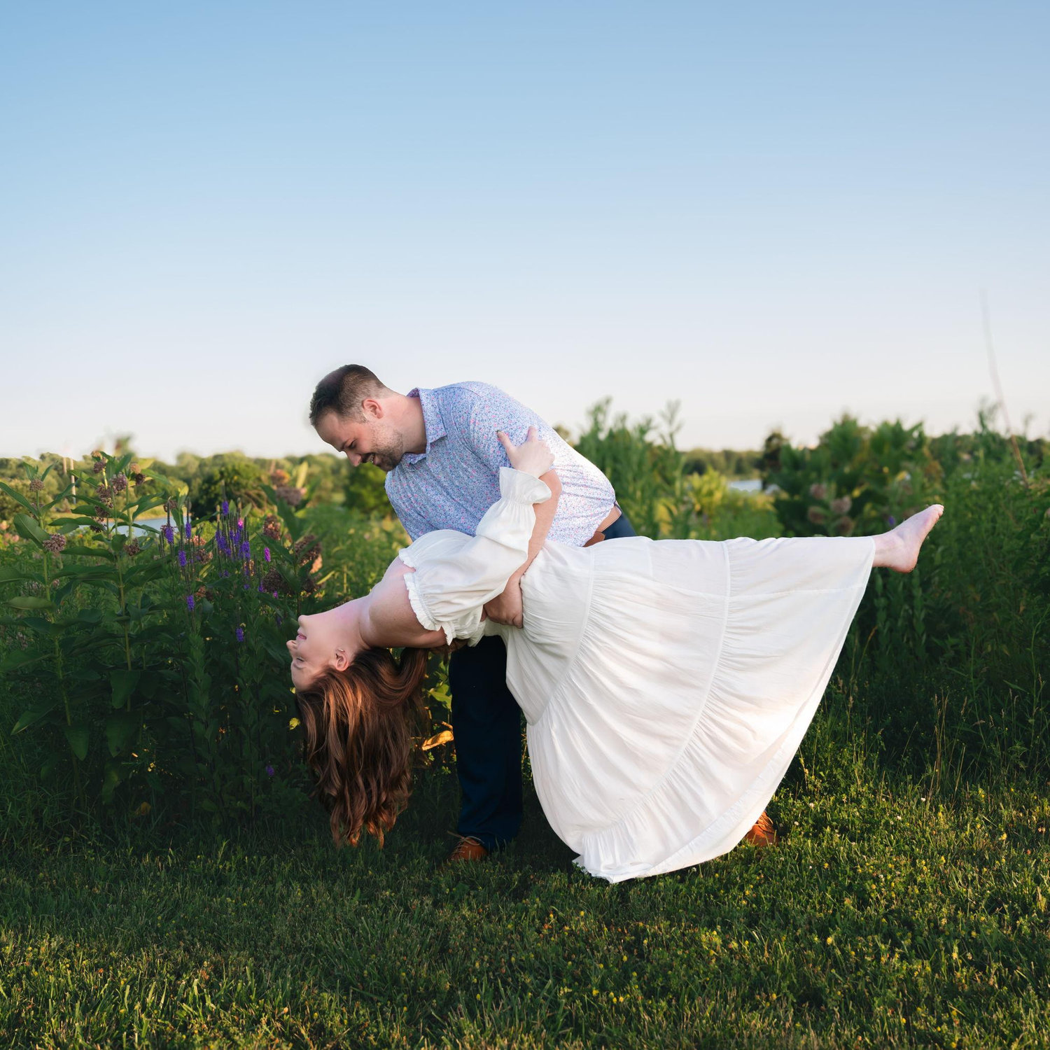 Engagement photo shoot with our wedding photographer!