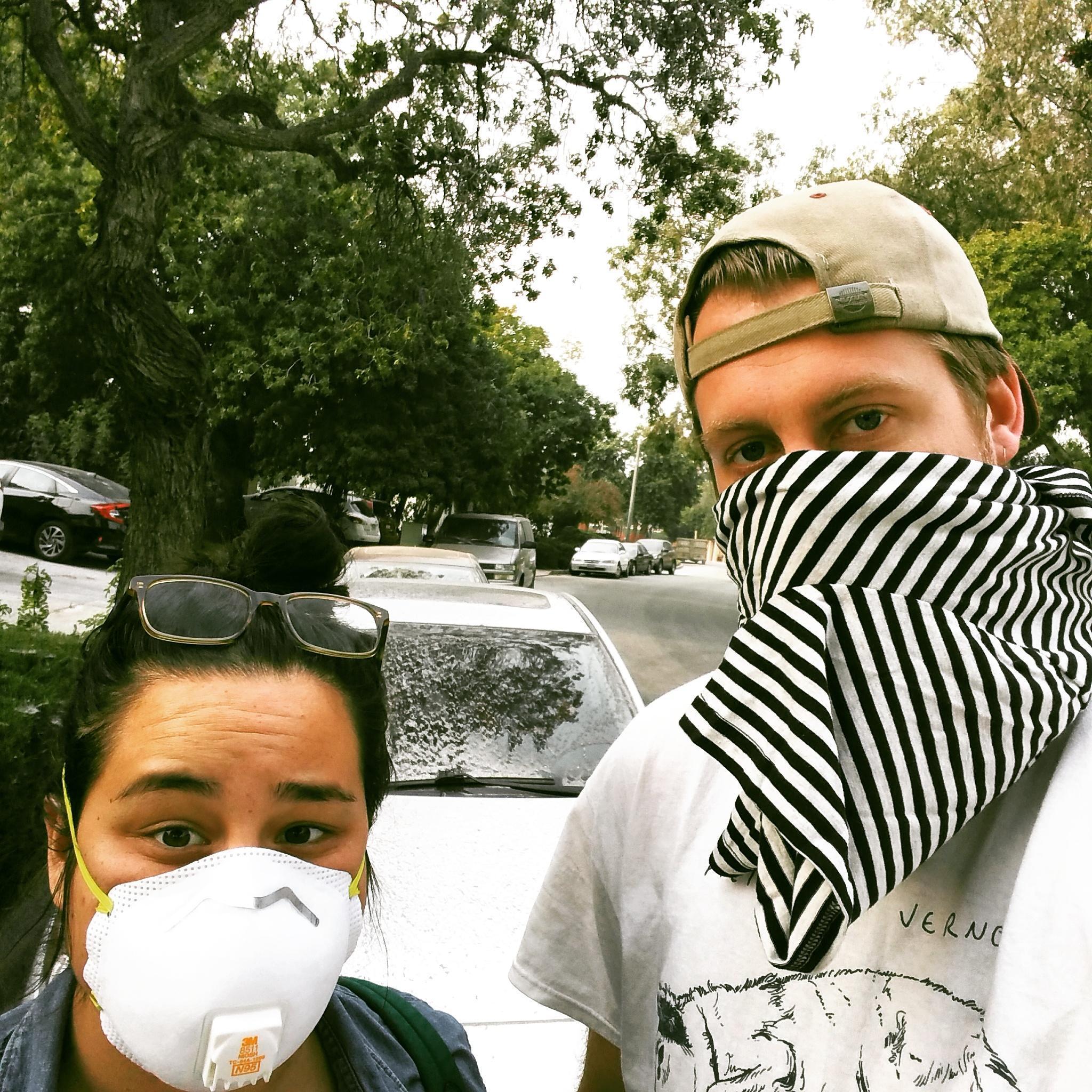 Trying to survive the Thomas Fire. December 2017