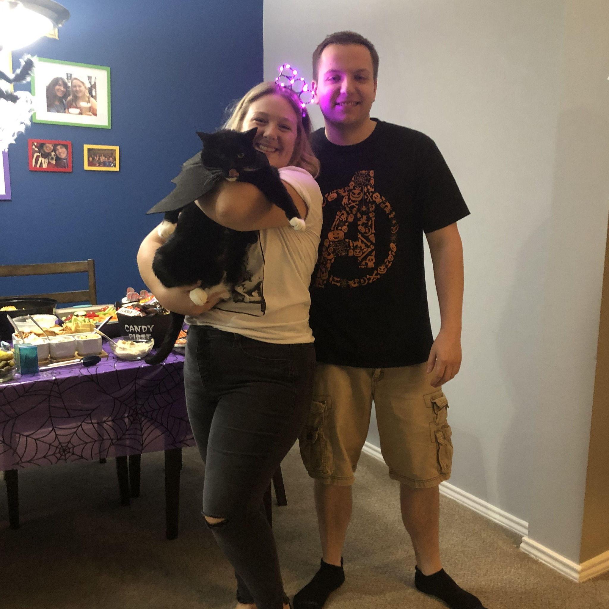 Halloween party with Tuxedo - October, 2020