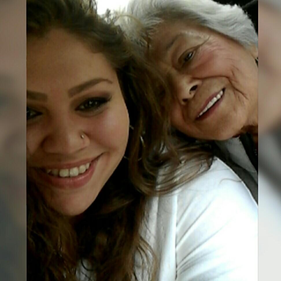 Me and Anthony's grandma