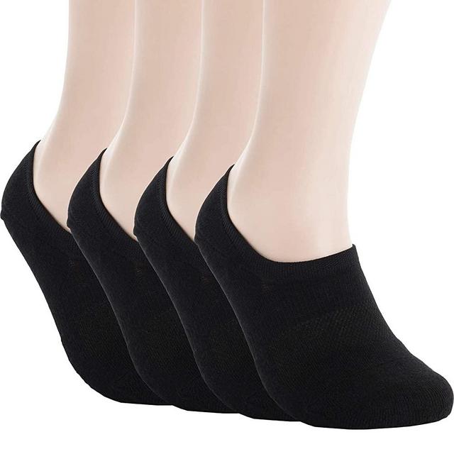 Pro Mountain No Show Socks For Women Cotton Cushion Footies Liner S M L XL