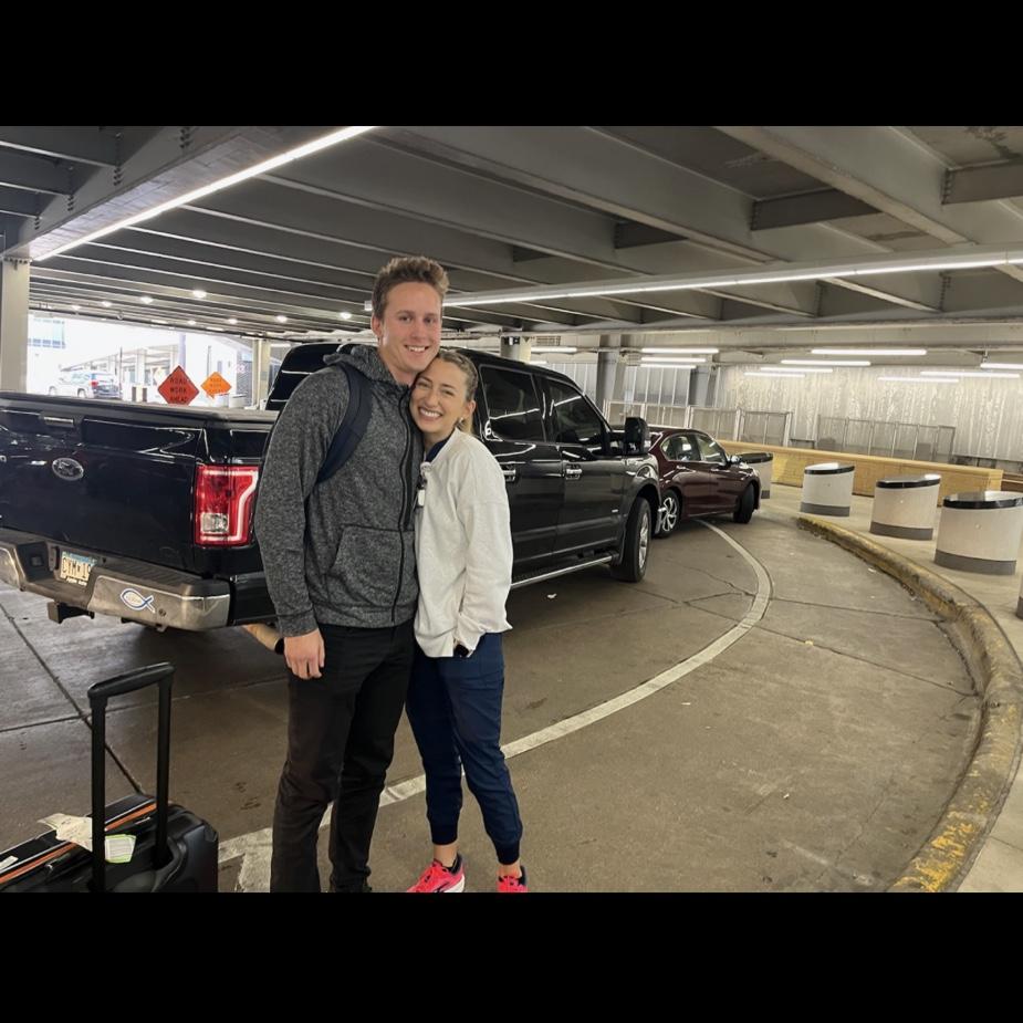 our happiest and saddest days occurred in airports
