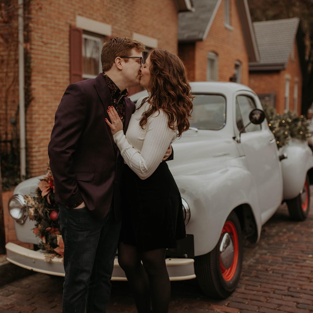 Mohawk street shots in German Village. (not our truck, sadly) 2022