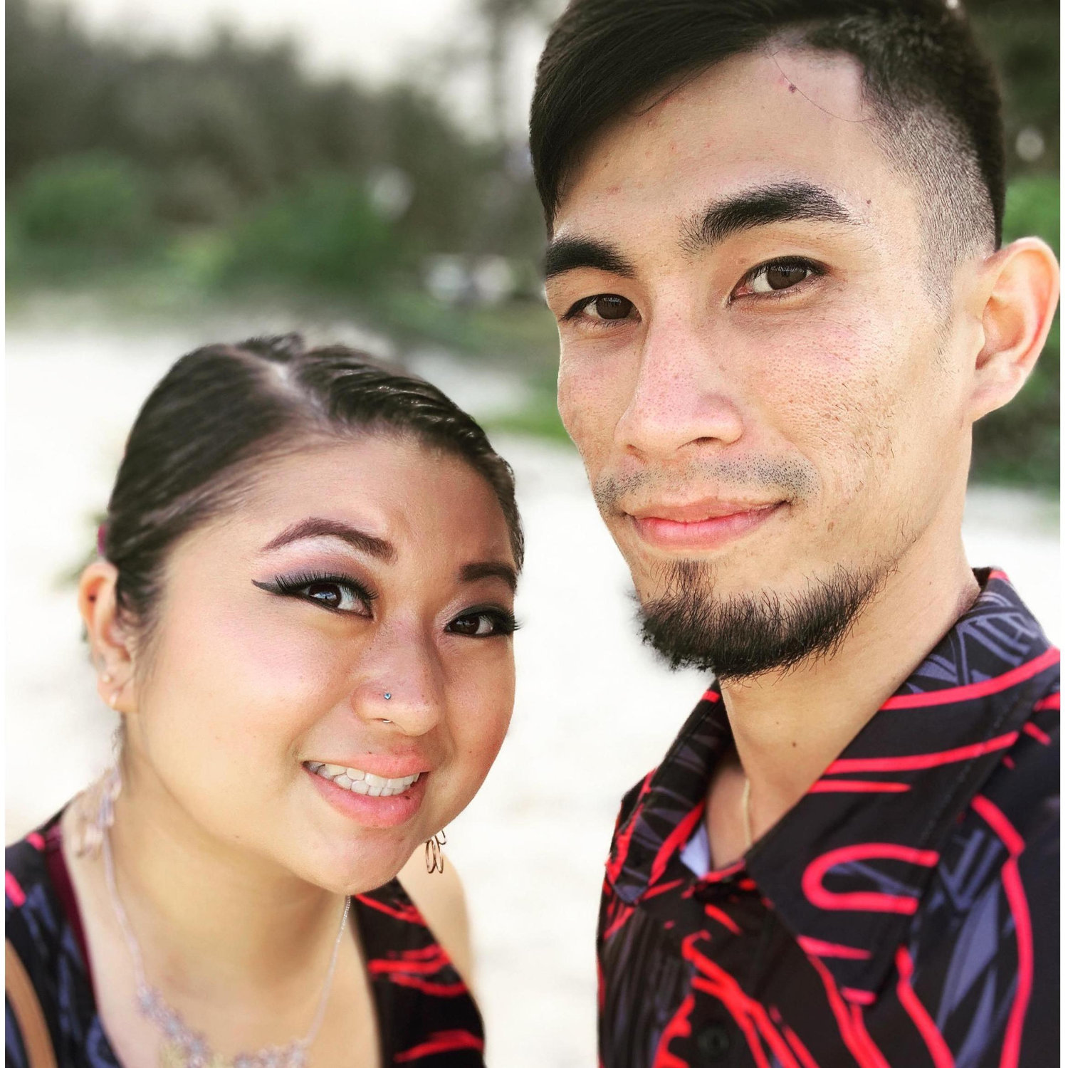 Celebrating our close friend's wedding day.