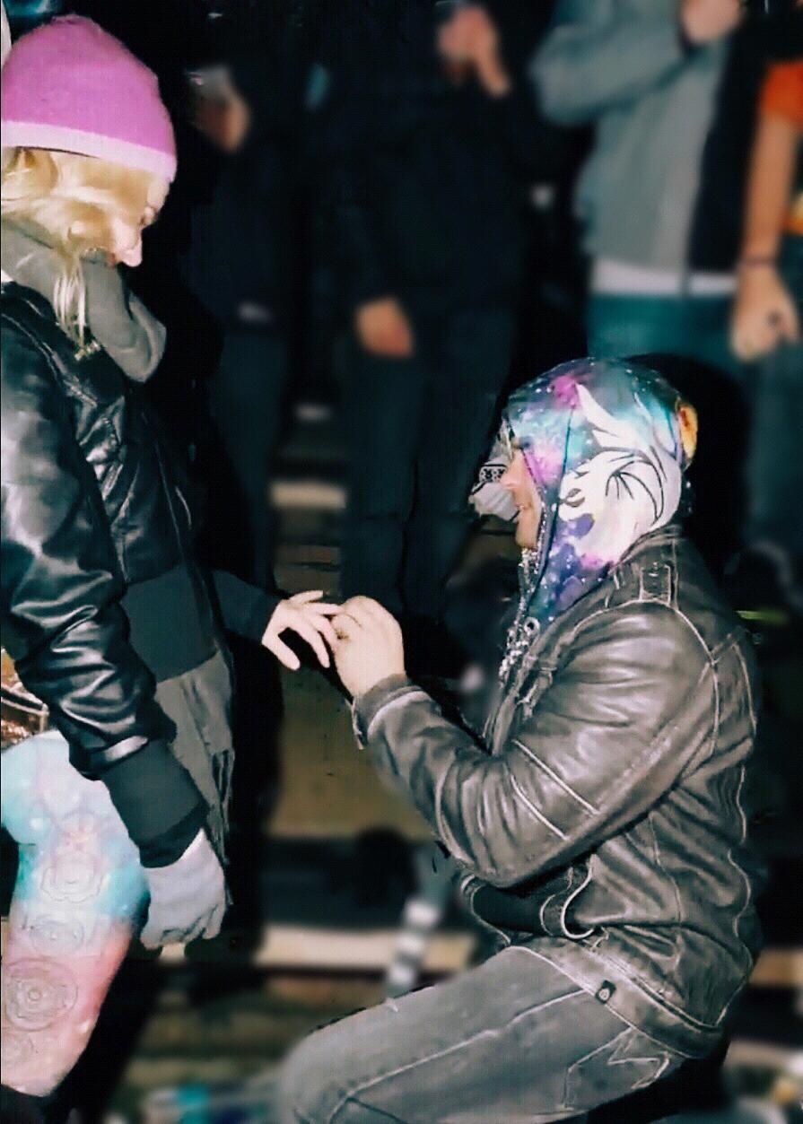 The Proposal! One of the most magical moments of our lives.