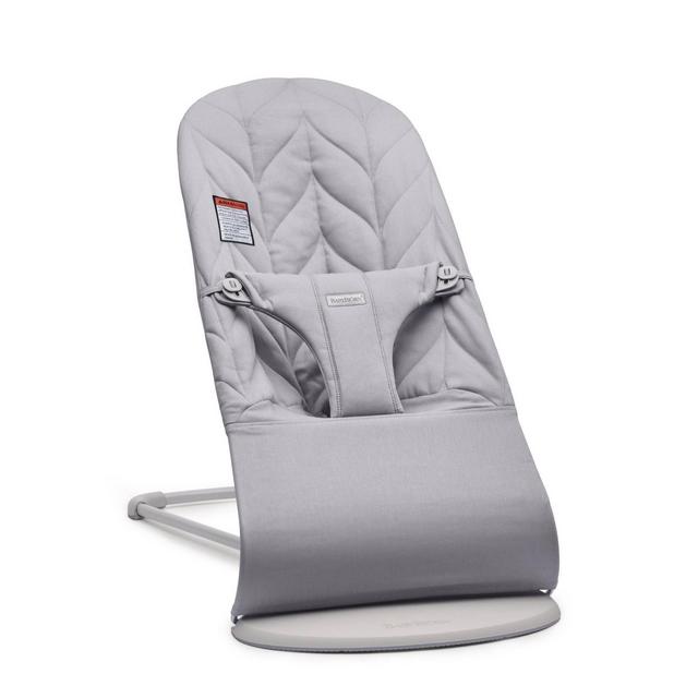 BabyBjorn Bouncer Bliss Petal Quilt Cotton - Light Gray