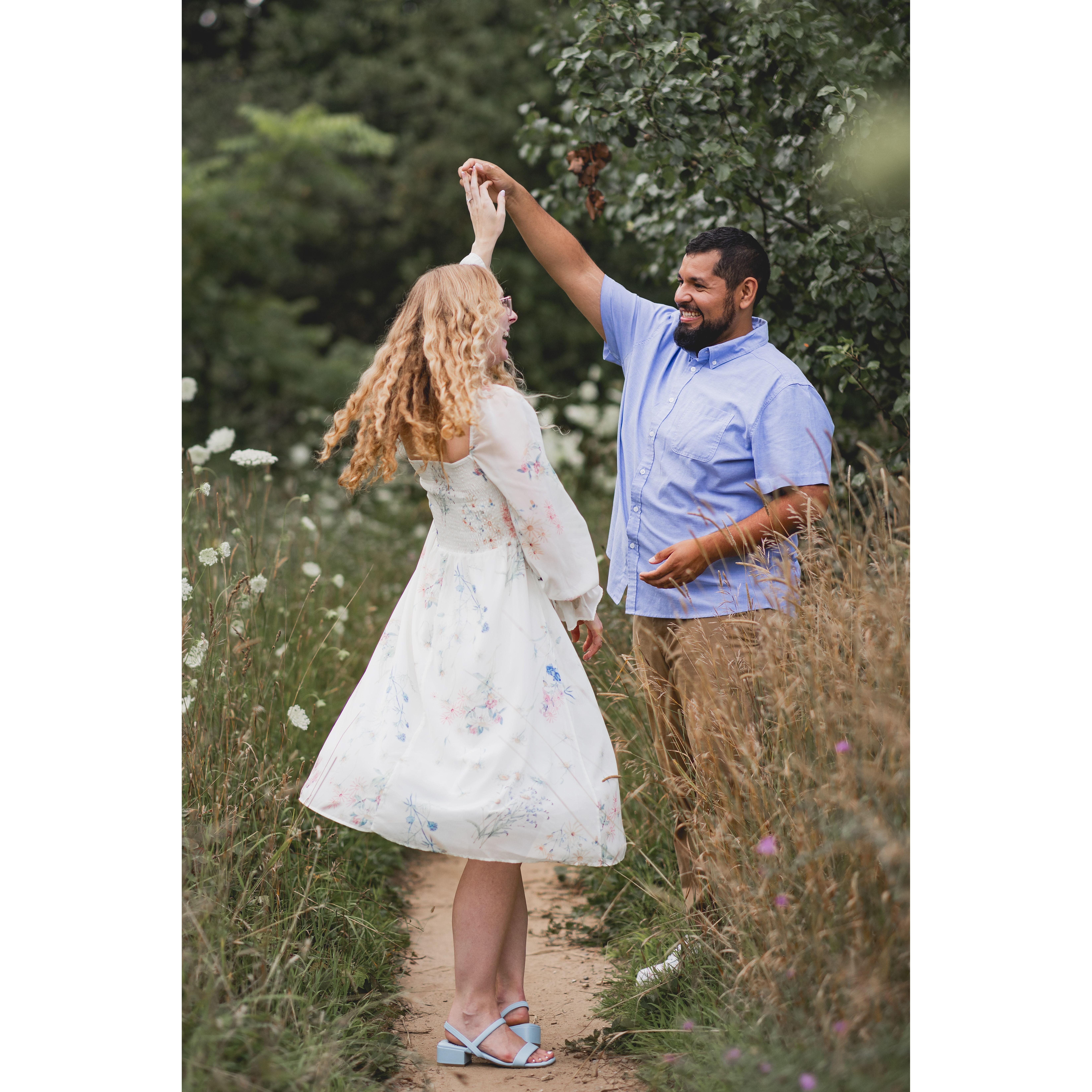 Engagement photos: Christopher Deau Photography