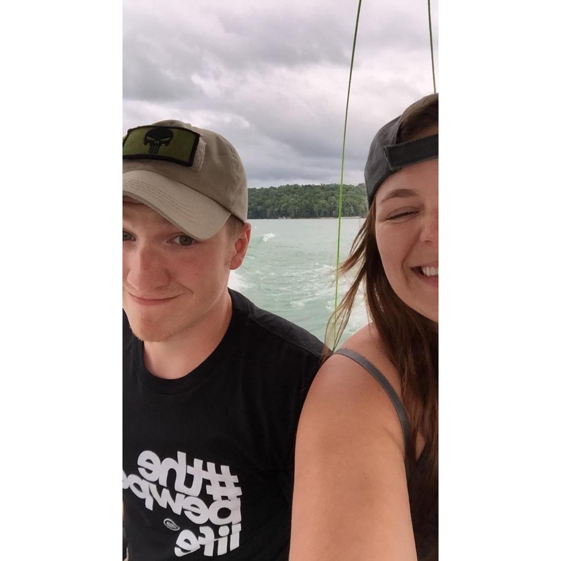 On the lake