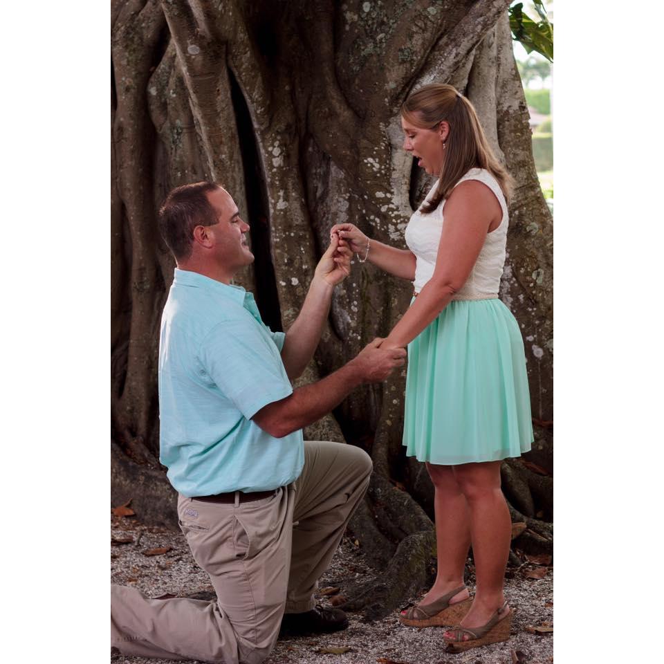 The day Kelli said "yes"