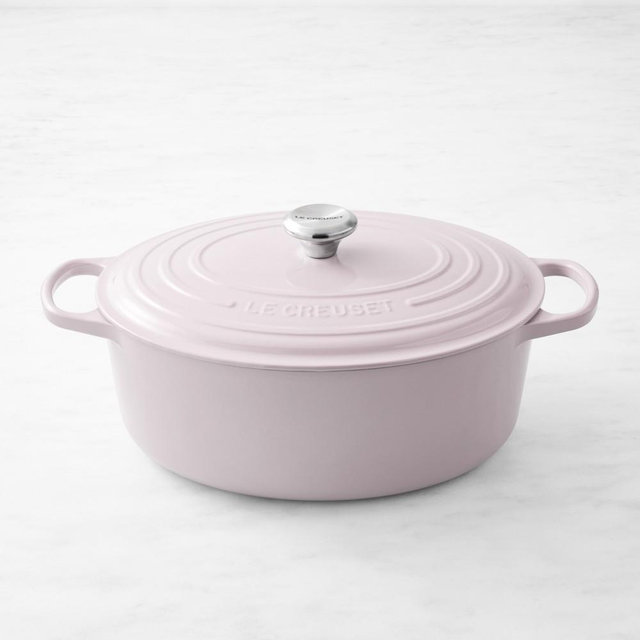 Le Creuset Signature Enameled Cast Iron Oval Dutch Oven, 8-Qt., Shallot