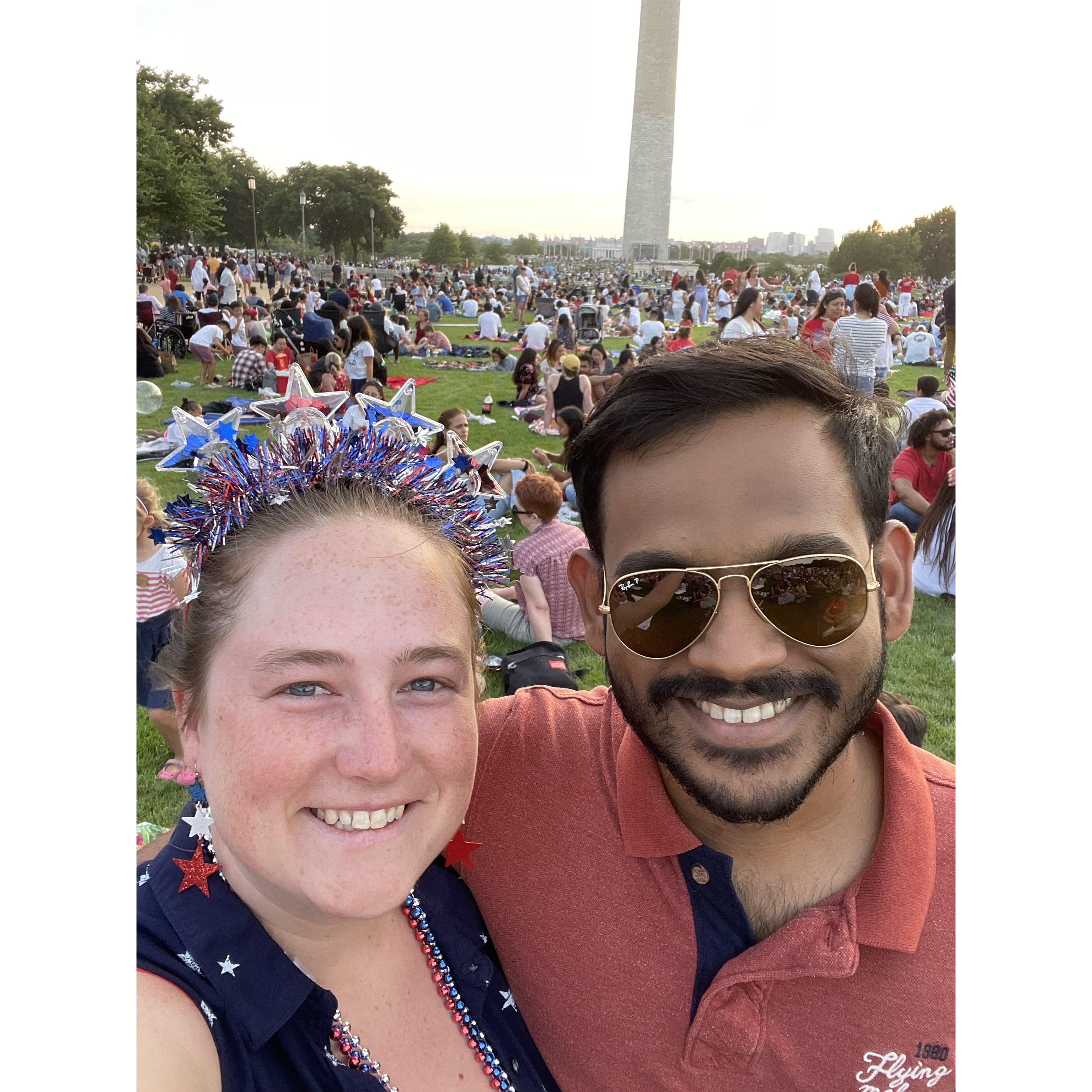 4th of July - fireworks in DC
