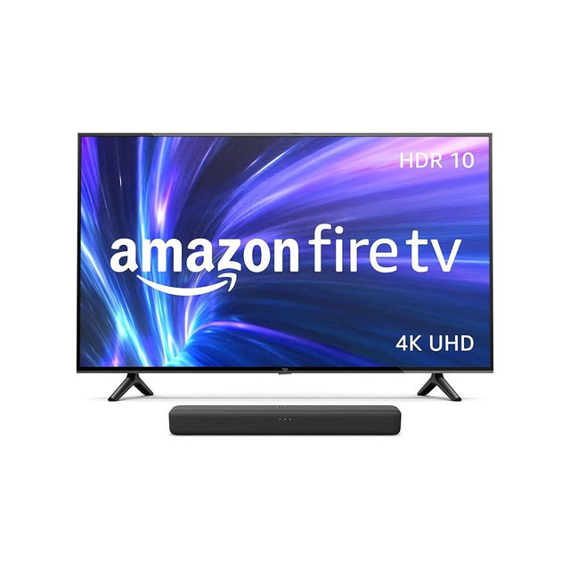 Amazon Fire TV 4-Series 50" with Fire TV Soundbar