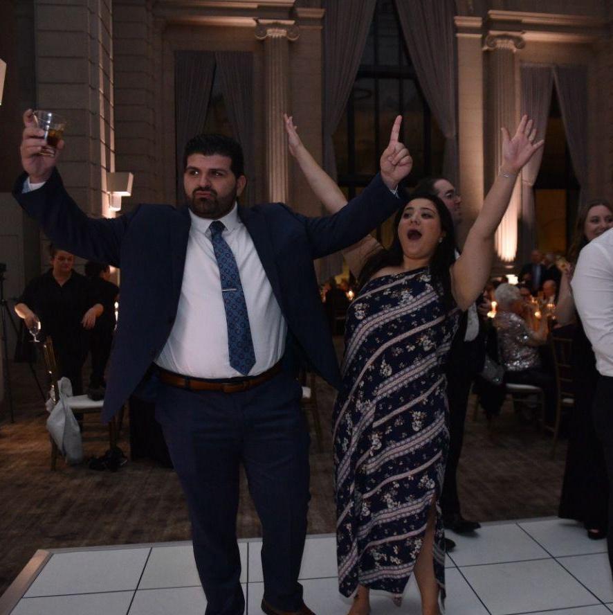 Confirmed fun at weddings!