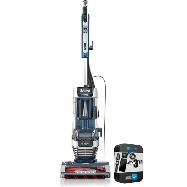 Shark AZ3002 Stratos Upright Vacuum w/TruePet Upgrade (Renewed) Bundle with 3 YR CPS Enhanced Protection Pack