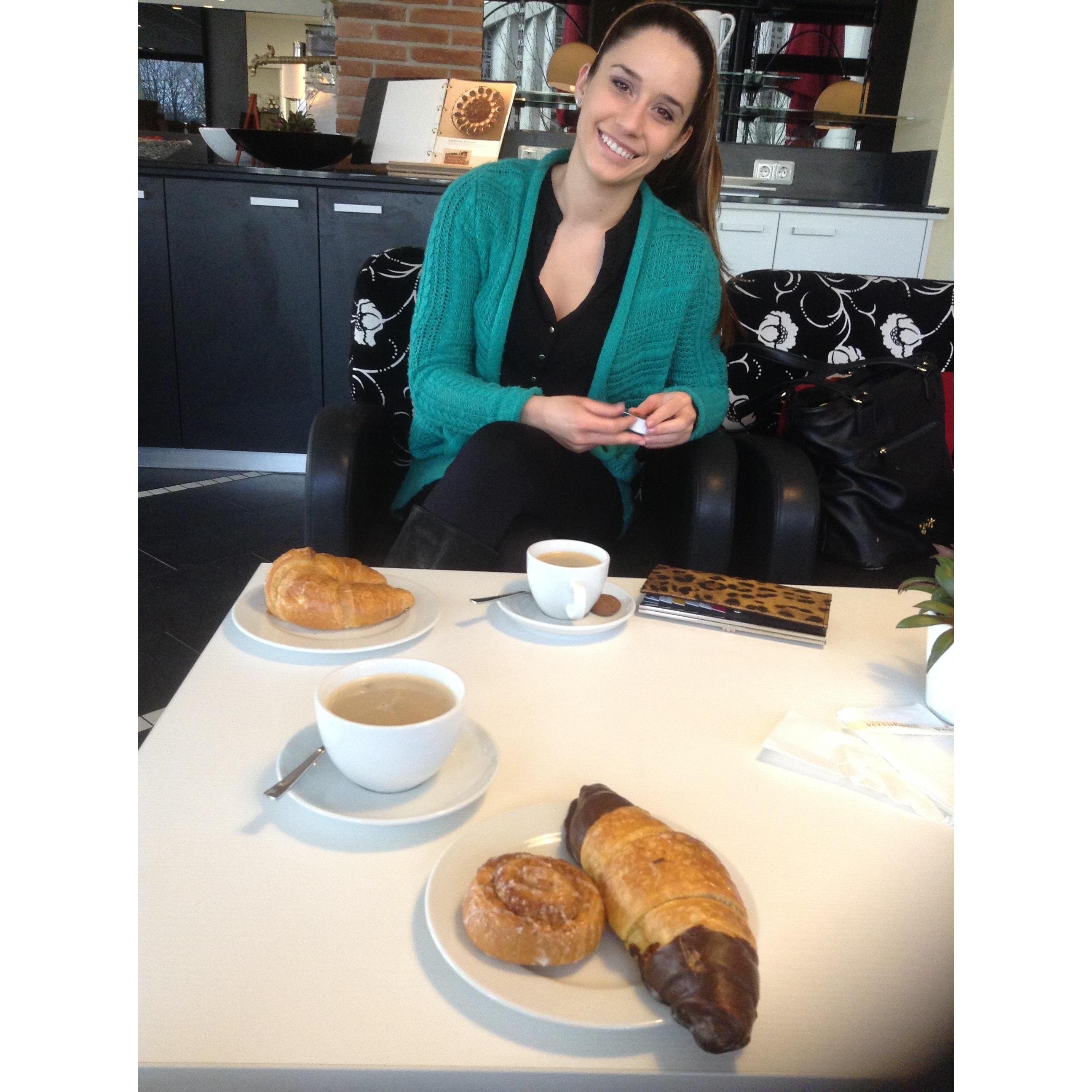 We really LOVE coffee and desserts. It's a problem.
