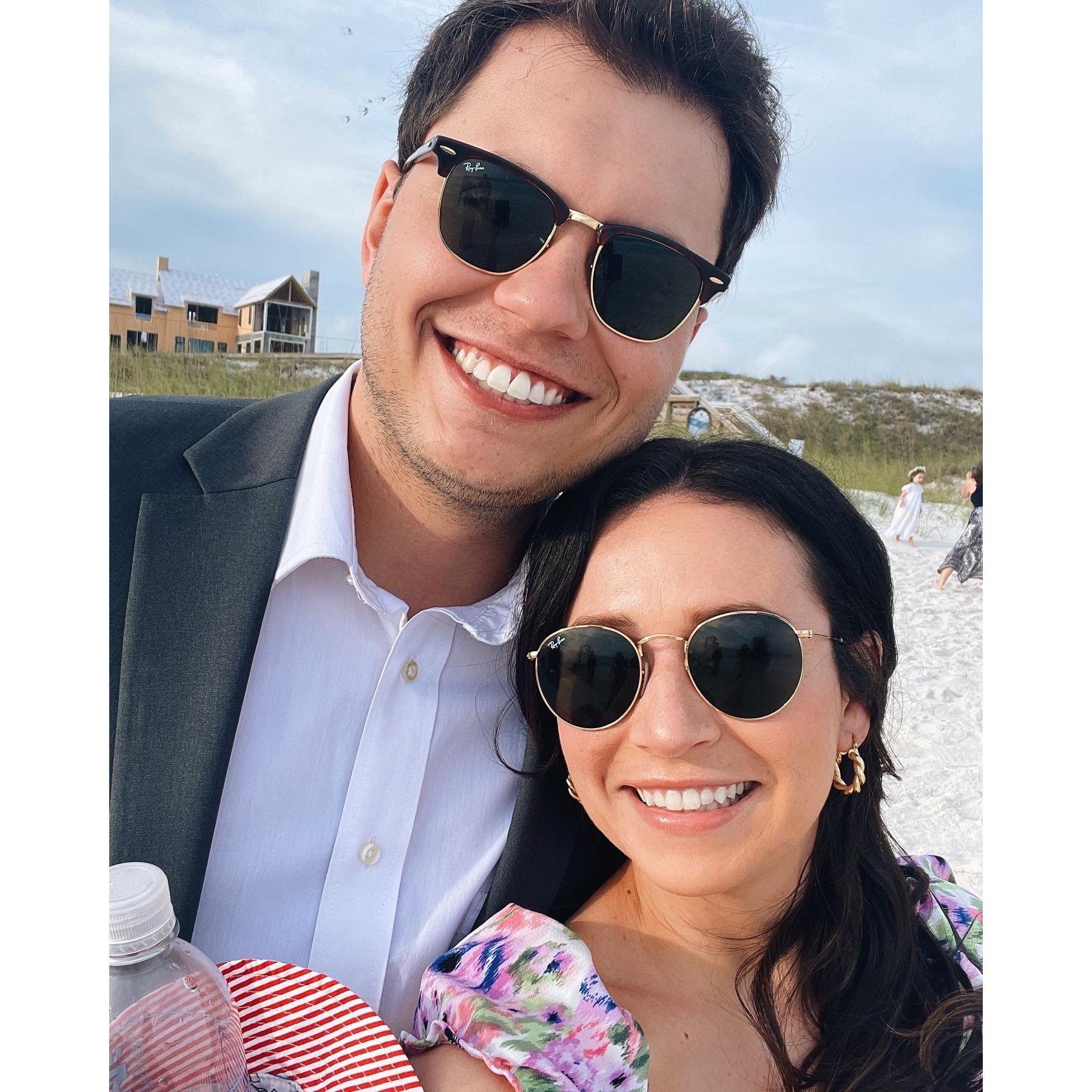 Our first time in 30A for a family wedding. We fell in love with Rosemary Beach and have been back for vaction!