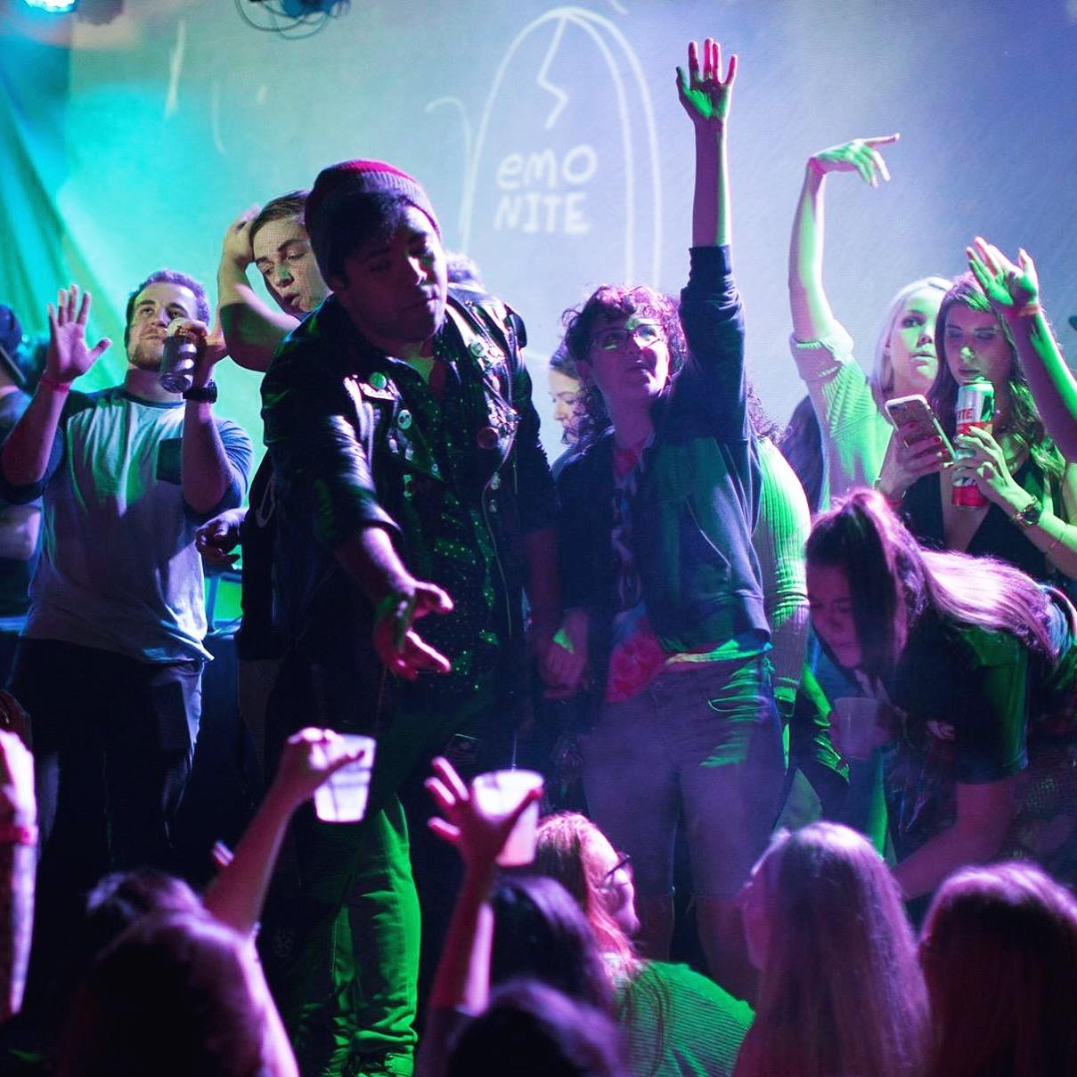 Emo Nite captured our secret love. ("Just friends" supposedly)