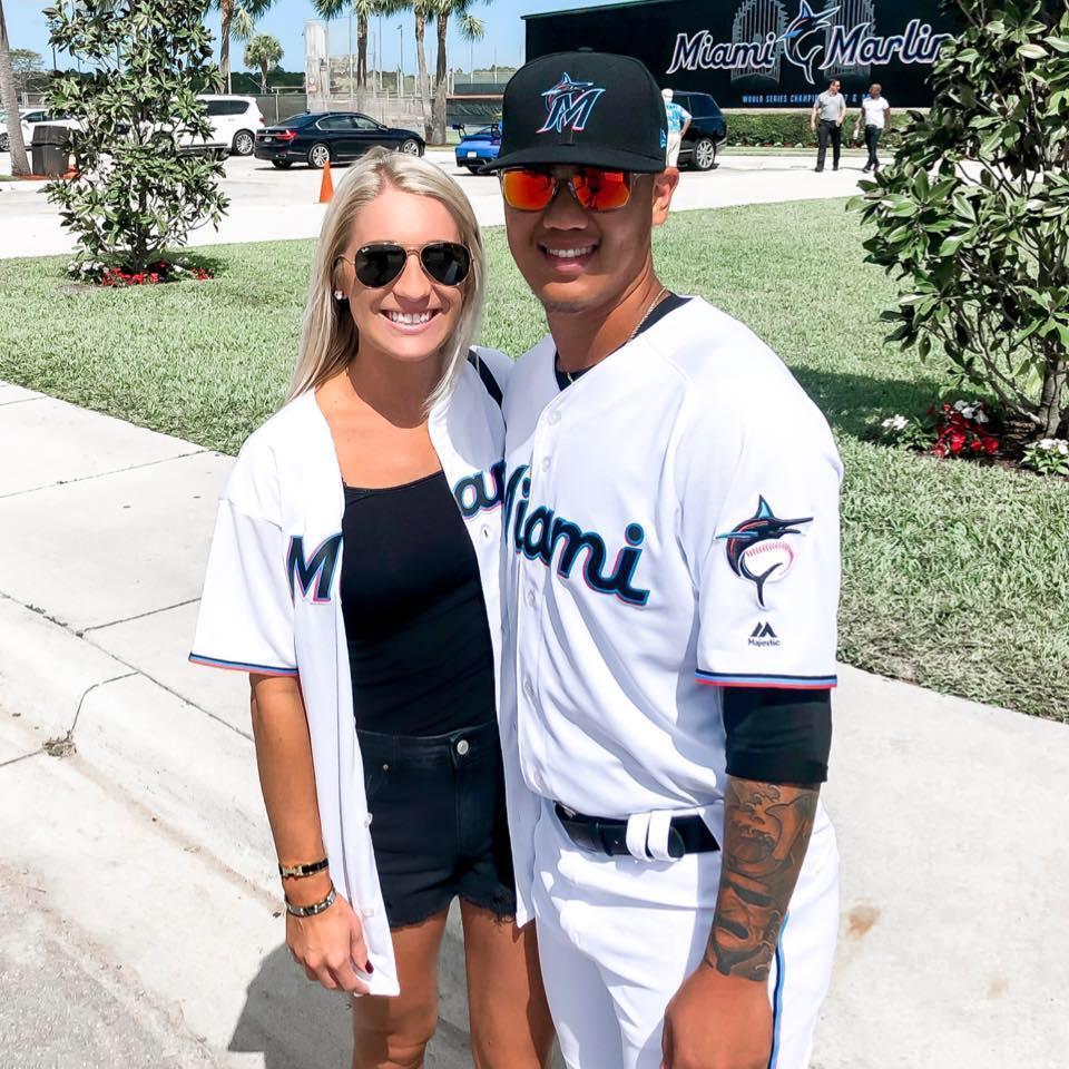 The first official Spring Training together as a couple.