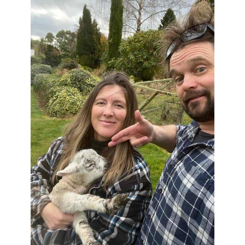 Aaron and Aaron the lamb