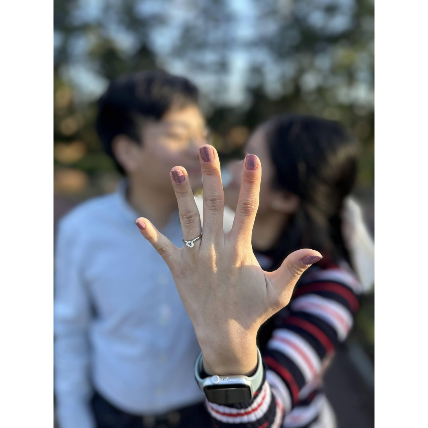The day Shayna said yes