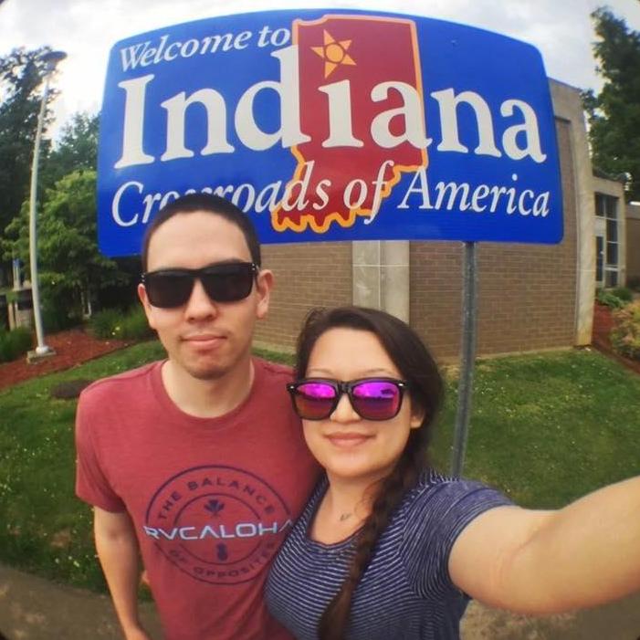 When we moved from Virginia to California - 2016