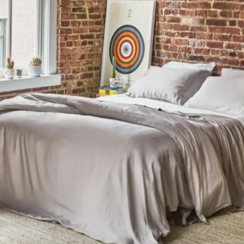 Breeze Duvet Cover - Oyster / King/Cal King | Buffy