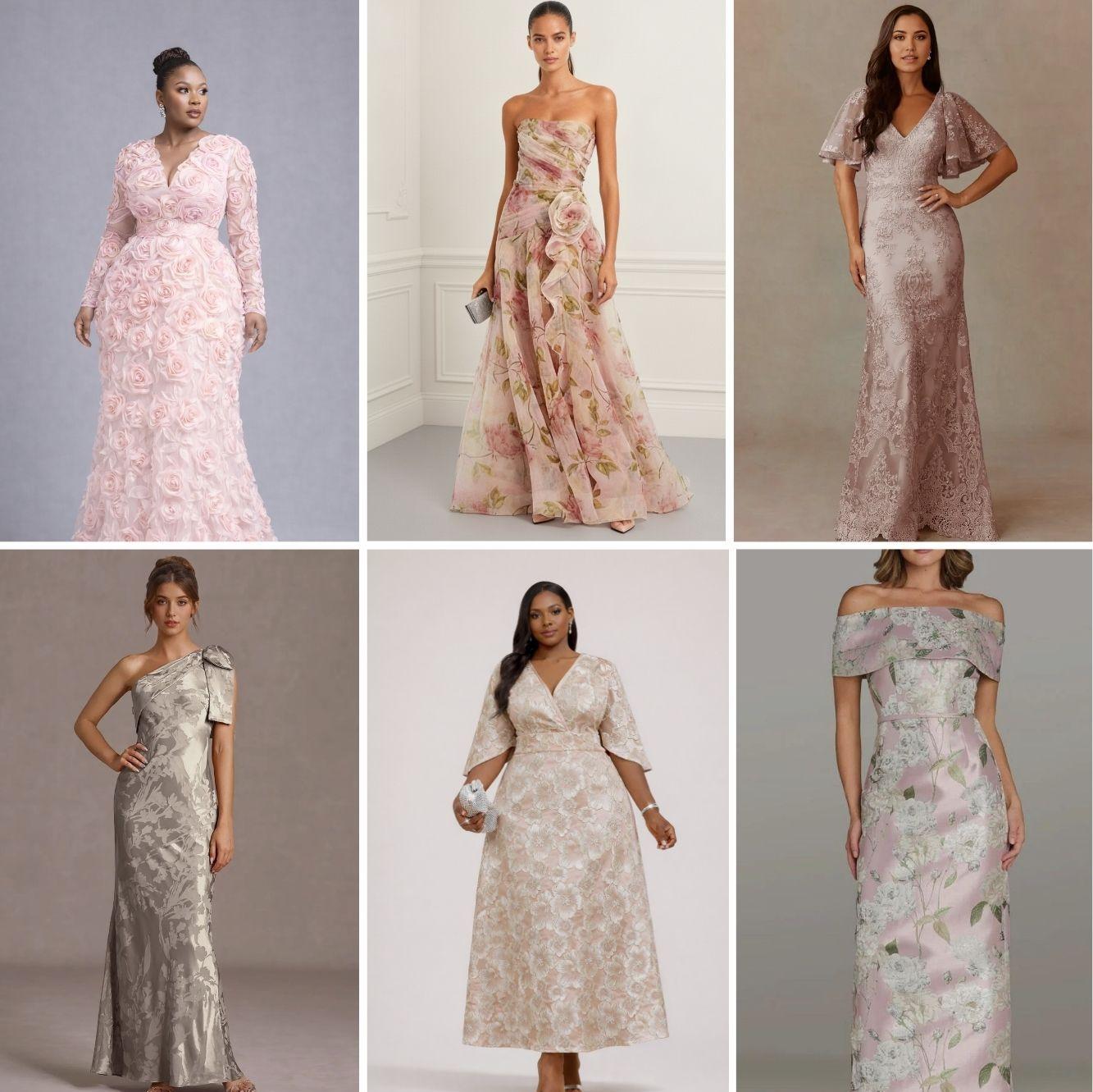 Wedding Day (Day 2) Attire Inspo - At the request of several of you, I'm sharing a moodboard with black tie attire ideas