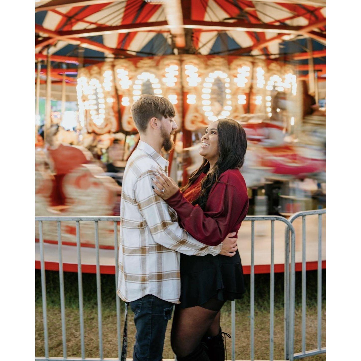 Date night at the fair!