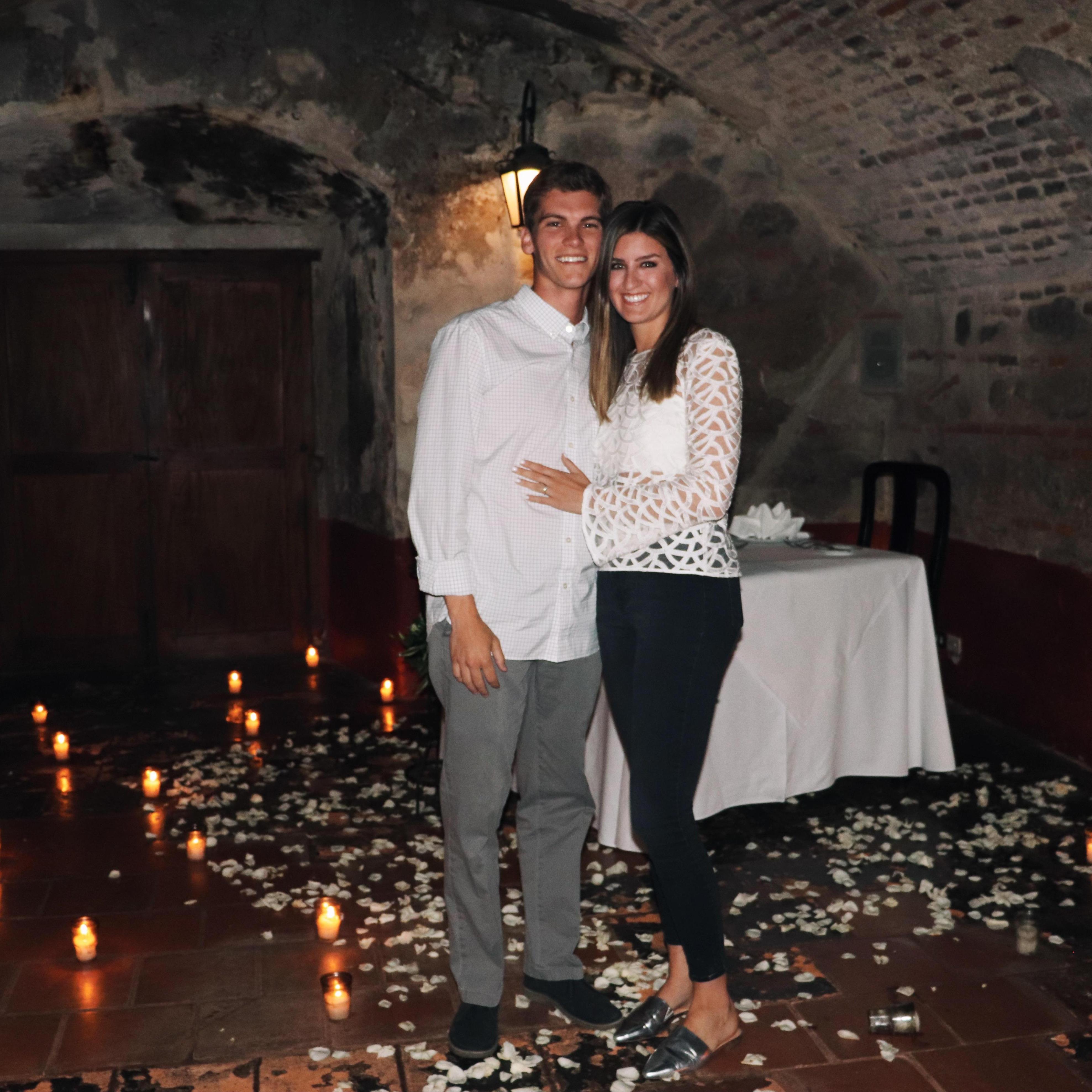 Proposal at Hotel Casa Santo Domingo