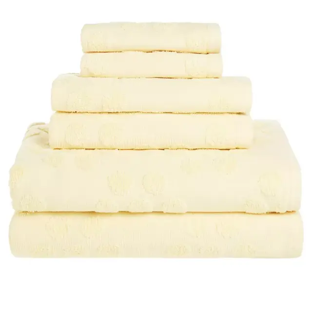 Wild Sage™ Fae 6-Piece Bath Towel Set in Lime