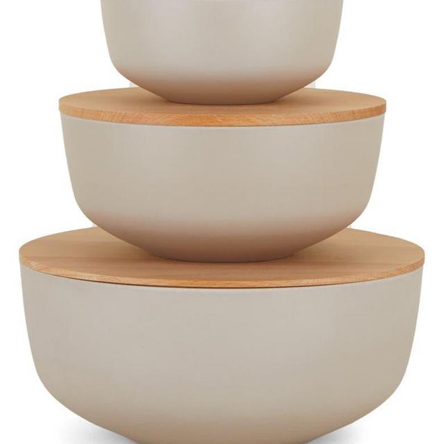 Set of 3 Essential Lidded Bowls