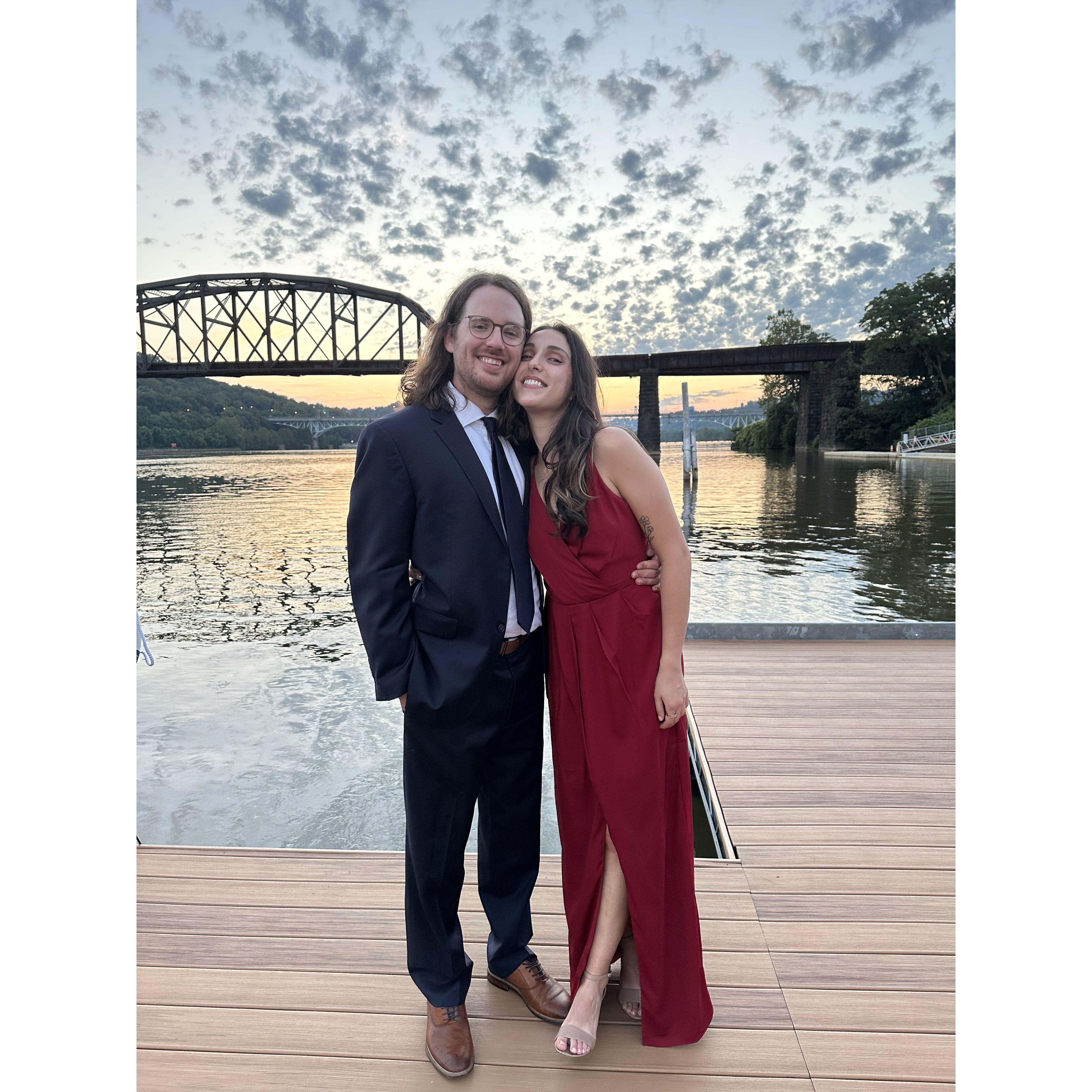 Pittsburgh wedding on the water!