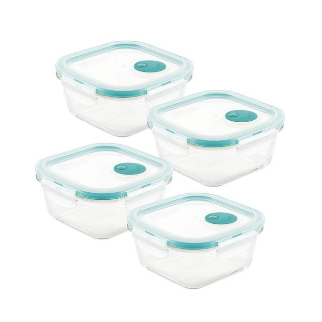 Lock n Lock Purely Better™ Vented 8-Pc. Glass Food Storage Containers, 17-Oz.