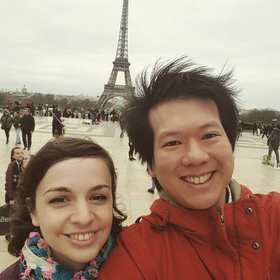 March 2017
We went to Paris together and we have proof!