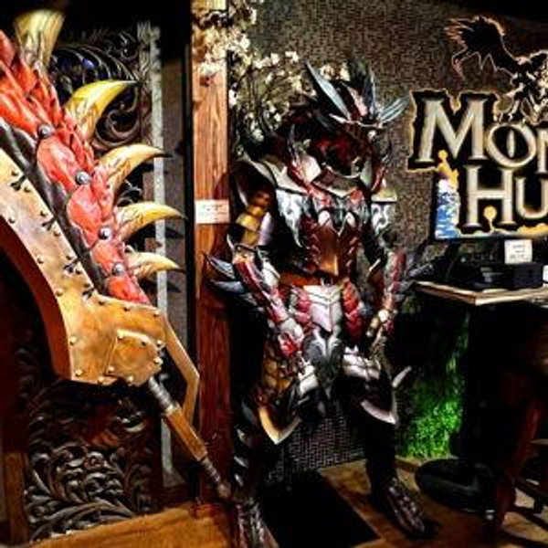 Dinner For Two at Monster Hunter Cafe
